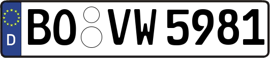 BO-VW5981