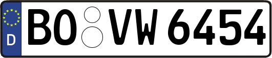 BO-VW6454