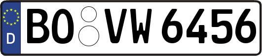 BO-VW6456