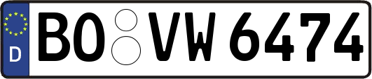 BO-VW6474