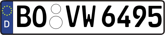 BO-VW6495