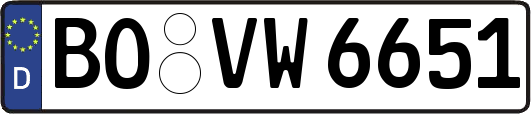 BO-VW6651