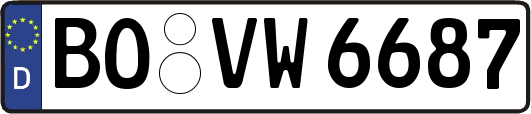 BO-VW6687
