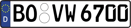 BO-VW6700