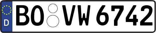 BO-VW6742