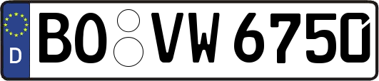 BO-VW6750