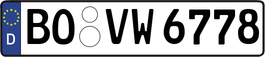 BO-VW6778