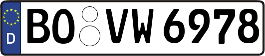 BO-VW6978