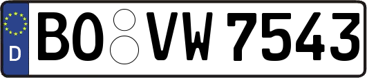 BO-VW7543