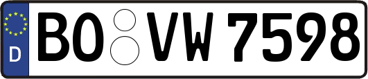 BO-VW7598