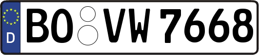 BO-VW7668
