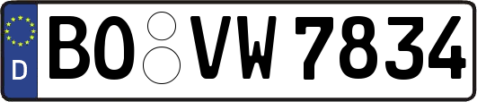 BO-VW7834