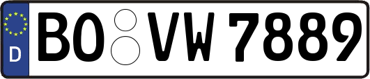 BO-VW7889