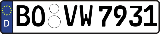 BO-VW7931