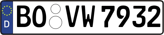 BO-VW7932