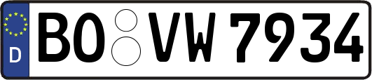 BO-VW7934