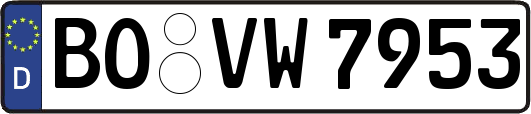 BO-VW7953