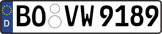BO-VW9189