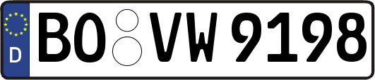 BO-VW9198