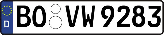 BO-VW9283