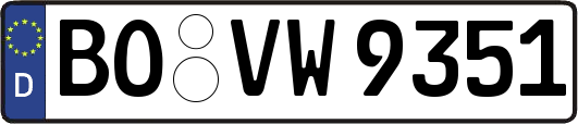 BO-VW9351