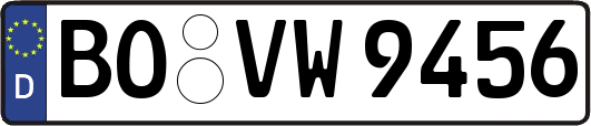 BO-VW9456