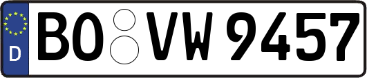 BO-VW9457