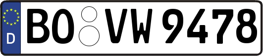 BO-VW9478