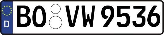 BO-VW9536