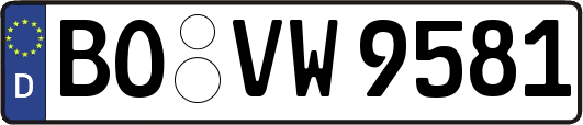 BO-VW9581