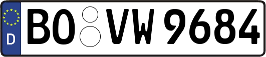 BO-VW9684