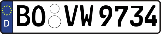 BO-VW9734