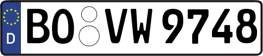 BO-VW9748
