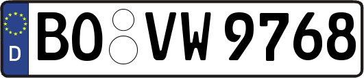BO-VW9768