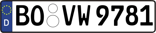 BO-VW9781