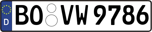 BO-VW9786