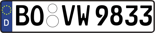 BO-VW9833