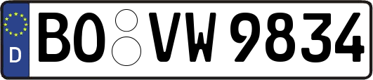 BO-VW9834