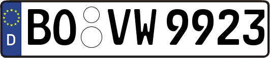 BO-VW9923