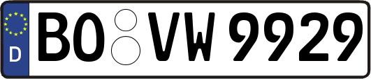 BO-VW9929