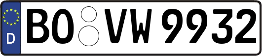 BO-VW9932