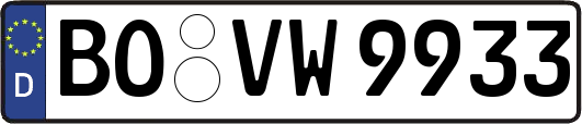BO-VW9933