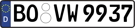 BO-VW9937