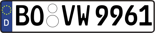 BO-VW9961