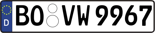 BO-VW9967