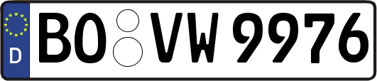 BO-VW9976
