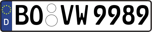 BO-VW9989