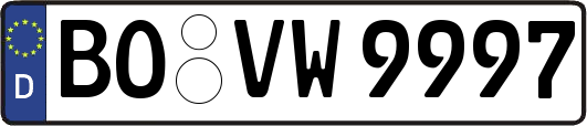 BO-VW9997