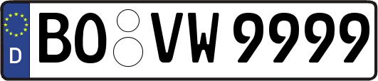 BO-VW9999