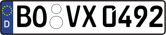 BO-VX0492